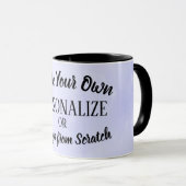 Mug Créez votre propre personnalisation (Devant droit)