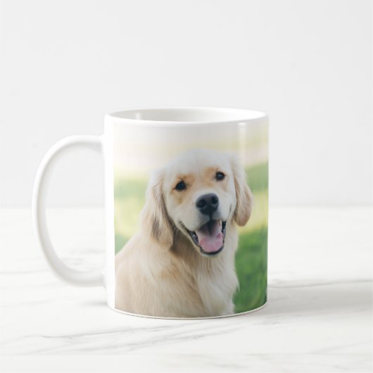 Mug Créez votre propre photo de animal de compagnie de (Gauche)
