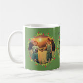 Mug Créez votre propre photo de famille Joyeux Noël (Gauche)