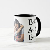 Mug Créez votre propre photo de la meilleure tante (Devant droit)