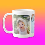 Mug Créez votre propre photo Instagram<br><div class="desc">Créez votre tasse de café personnalisée avec vos images, photos et photos Instagram carrées préférées, elles seront présentées avec des bordures rondes sur ce modèle de collage géométrique. Les tasses personnalisées, les tasses à expresso, les steins et plus encore, toutes avec votre design personnalisé. Faites votre propre édition facile de...</div>