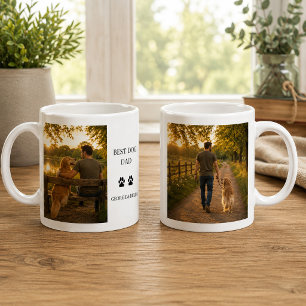 Mug Créez votre propre photo monogrammée de meilleur p