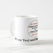 Mug Créez Votre Propre Promotion de Marque Simple (Devant gauche)