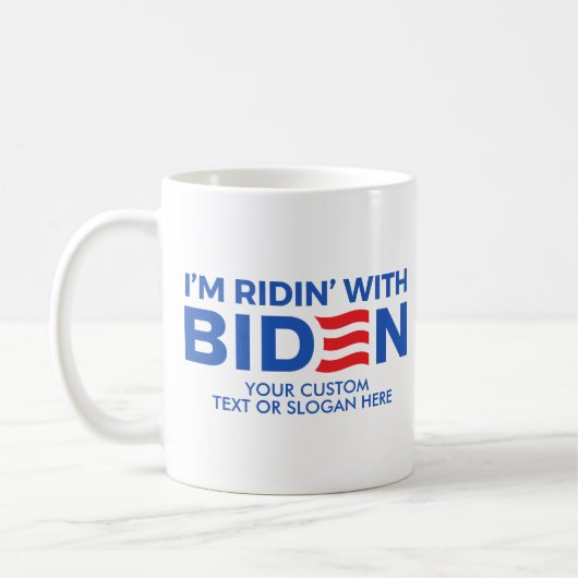 Mug Créez votre propre Ridin' avec Biden (Gauche)