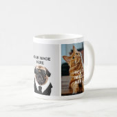 Mug Créez Votre Propre Simple 3-Photo (Devant droit)