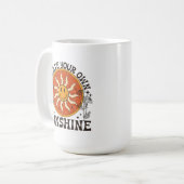 Mug Créez votre propre soleil (Devant gauche)