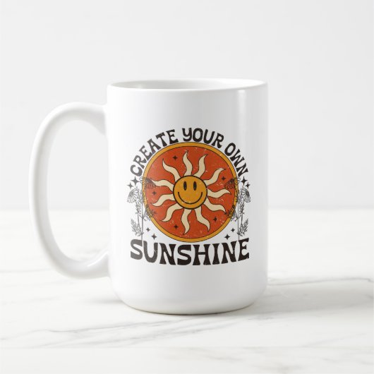 Mug Créez votre propre soleil (Gauche)