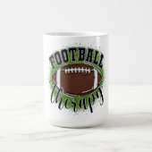 Mug Créez votre propre texte et votre propre design :  (Centre)