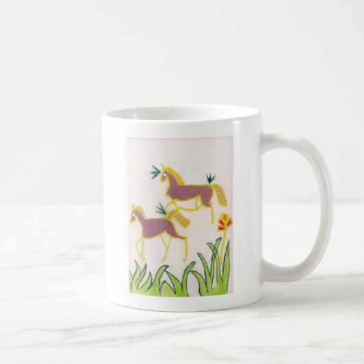 Mug Créez votre propre Unicorne Flora Power Cute Aesth (Droite)