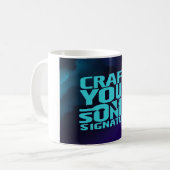 Mug Créez votre signature sonore (Devant gauche)