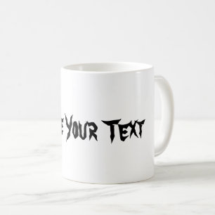 Mug Créez Votre Texte Personnalisé Céramique Café Thé
