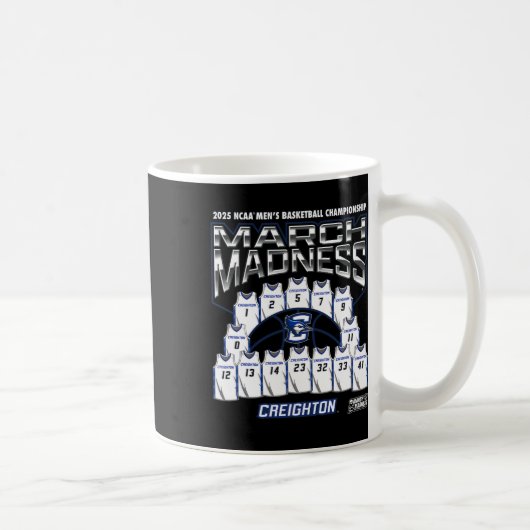 Mug Creighton March Madness 2025 Men's Sketll Nil  (Droite)