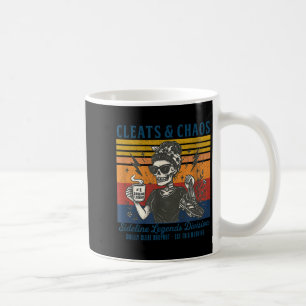 Mug Crémaillères & chaos squelette maman de foot drôle