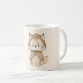 Mug Crème de chat Miaou (Devant droit)