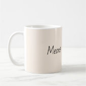 Mug Crème de chat Miaou (Gauche)