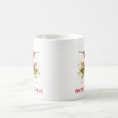 Mug Crème de Noël Hummingbirds Floral (Centre)