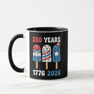 Mug Crème Glacée 4 juillet 250e Années 1776 2026