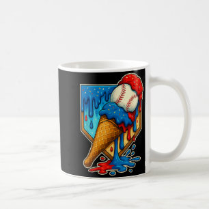 Mug Crème Glacée Baseball Drip 6 7 Numéro 67 Six Sept