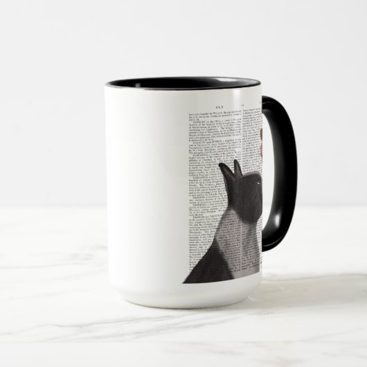 Mug Crème glacée Boston Terrier (Devant droit)