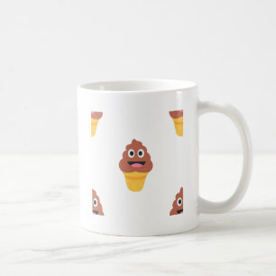 Mug crème glacée cône émoji