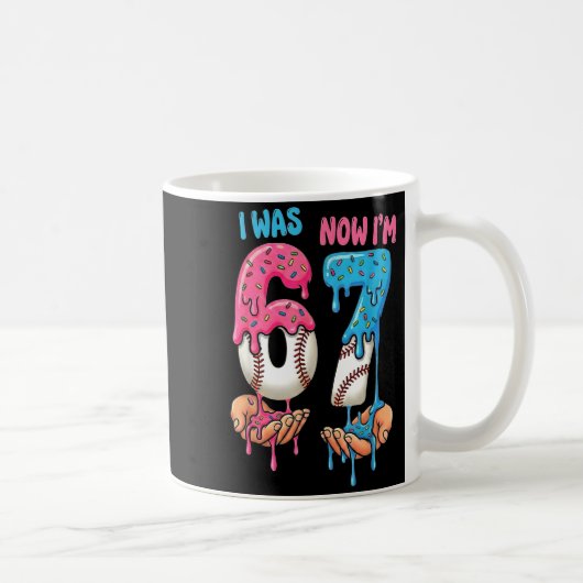 Mug Crème glacée de baseball j'avais 6 ans maintenant (Droite)