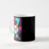 Mug Crème glacée de baseball qui coule Numéro 67 Six S (Devant gauche)