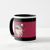 Mug Crème glacée de Kawaii attaquée ! (Devant gauche)