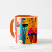 Mug Crème Glacée Délicieuse (Devant gauche)