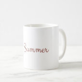 Mug Crème glacée d'été (Devant droit)