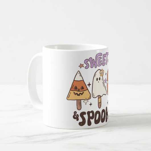 Mug Crème glacée d'Halloween (Devant gauche)