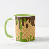 Mug Crème Glacée,En Train de Couler  Matcha Choco Blis (Gauche)