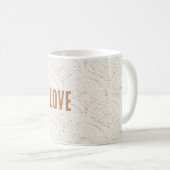 Mug Crème Marron Bohème Bohémien (Devant droit)