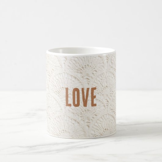 Mug Crème Marron Bohème Bohémien (Centre)