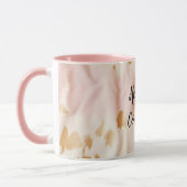 Mug Crème rose Sud-Ouest Cowgirl Cowhide (Gauche)