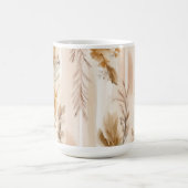 Mug Crème Rustique Floral Boho (Centre)