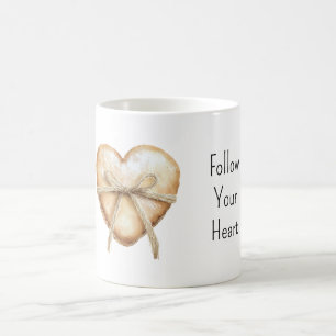 Mug Crème Suivez Votre Cœur