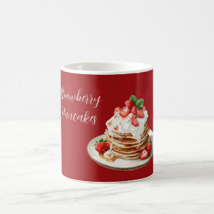 Mug Crêpes aux fraises rouges