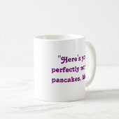 Mug "Crêpes parfaitement normales" (Devant droit)