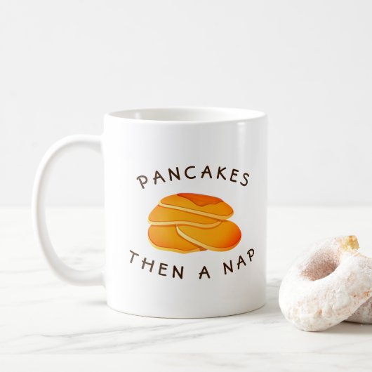 Mug Crêpes puis biscuits à l'avoine drôles d'un petit (Avec donut)