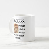 Mug Crêpes Rend Chaque Heure Une Heure Heureuse Crêpe (Devant gauche)