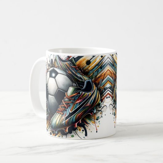 Mug Crépins de football (Devant gauche)
