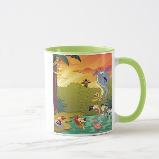 Mug Crépuscule au trou d'eau (Droite)