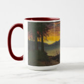 Mug Crépuscule, le lac Tahoe, c.1870s (huile sur la (Gauche)