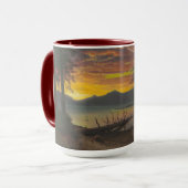 Mug Crépuscule, le lac Tahoe, c.1870s (huile sur la (Devant gauche)
