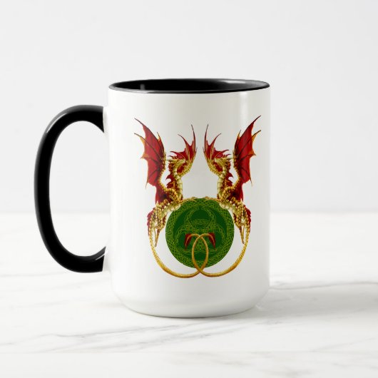 Mug Crescent Céleste Lune Et Dragons (Gauche)
