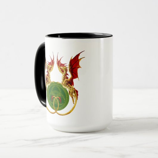 Mug Crescent Céleste Lune Et Dragons (Devant gauche)