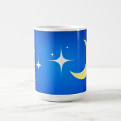 Mug Crescent Moon Avec Symbole étoiles (Centre)
