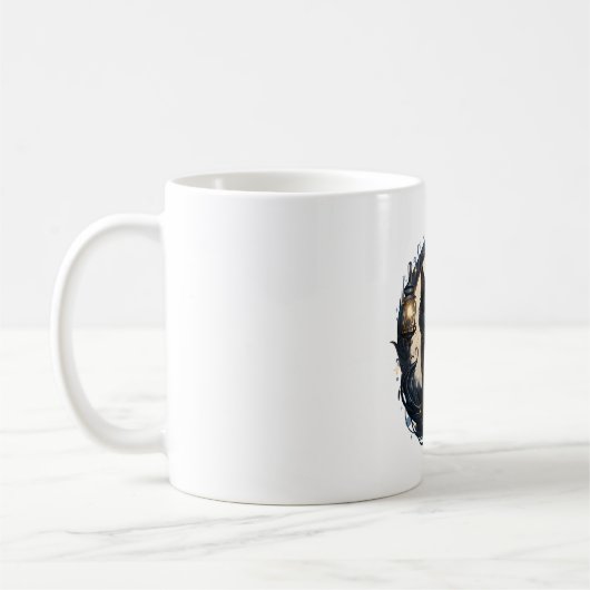 Mug Crescent Moon Chat (Gauche)