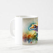 Mug Crested Gecko 180624AREF115 - Watercolor (Devant gauche)