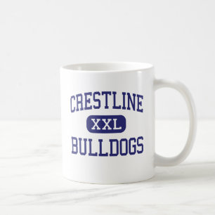 Mug Crestline - bouledogues - haut - Crestline Ohio